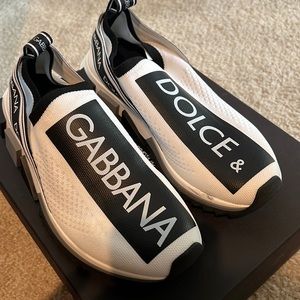 Dolce and Gabbana slip on sneakers